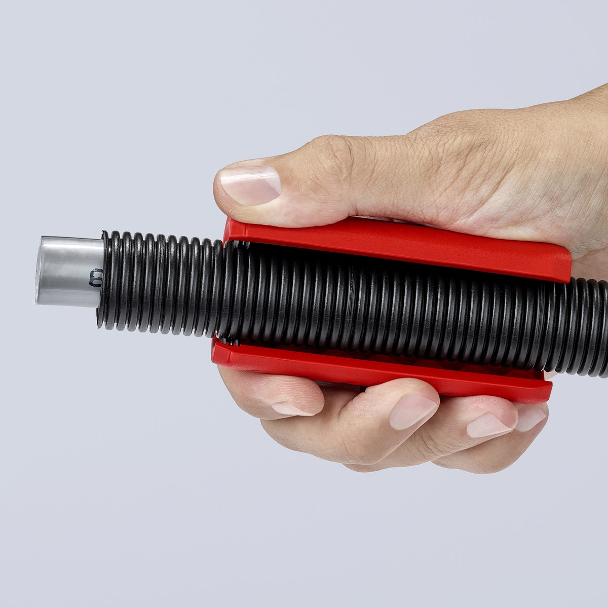 Dụng cụ cắt ống nhựa ruột gà 1/2 inch corrugated KNIPEX 90 22 01 SB đường kính từ Ø13 đến Ø32mm thumbnail 8