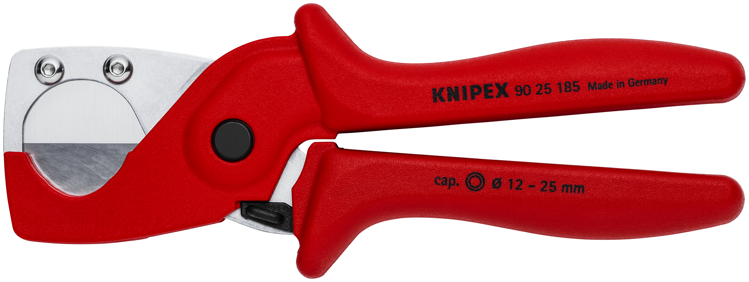 KNIPEX 90 25 185 SB Pipe cutter for plastic composite pipes 185 mm glass fibre reinforced plastic handles