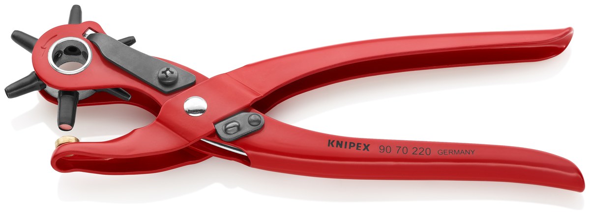 Kìm bấm lỗ xoay KNIPEX 90 70 220 EAN, dài 220mm