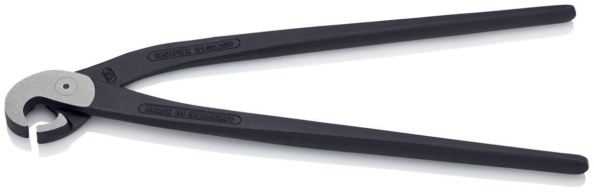 KNIPEX 91 00 200 Tile Nibbling Pincer (Parrot Beak Pincer) 200 mm black atramentized polished thumbnail 2