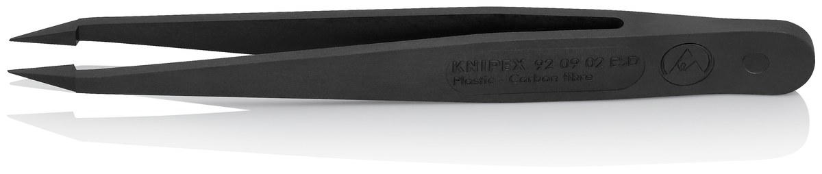 Nhíp gắp linh kiện chính xác KNIPEX 92 09 02 ESD, dài 115mm