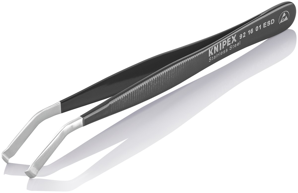 Nhíp gắp linh kiện chính xác KNIPEX 92 16 01 ESD, dài 120mm thumbnail 3
