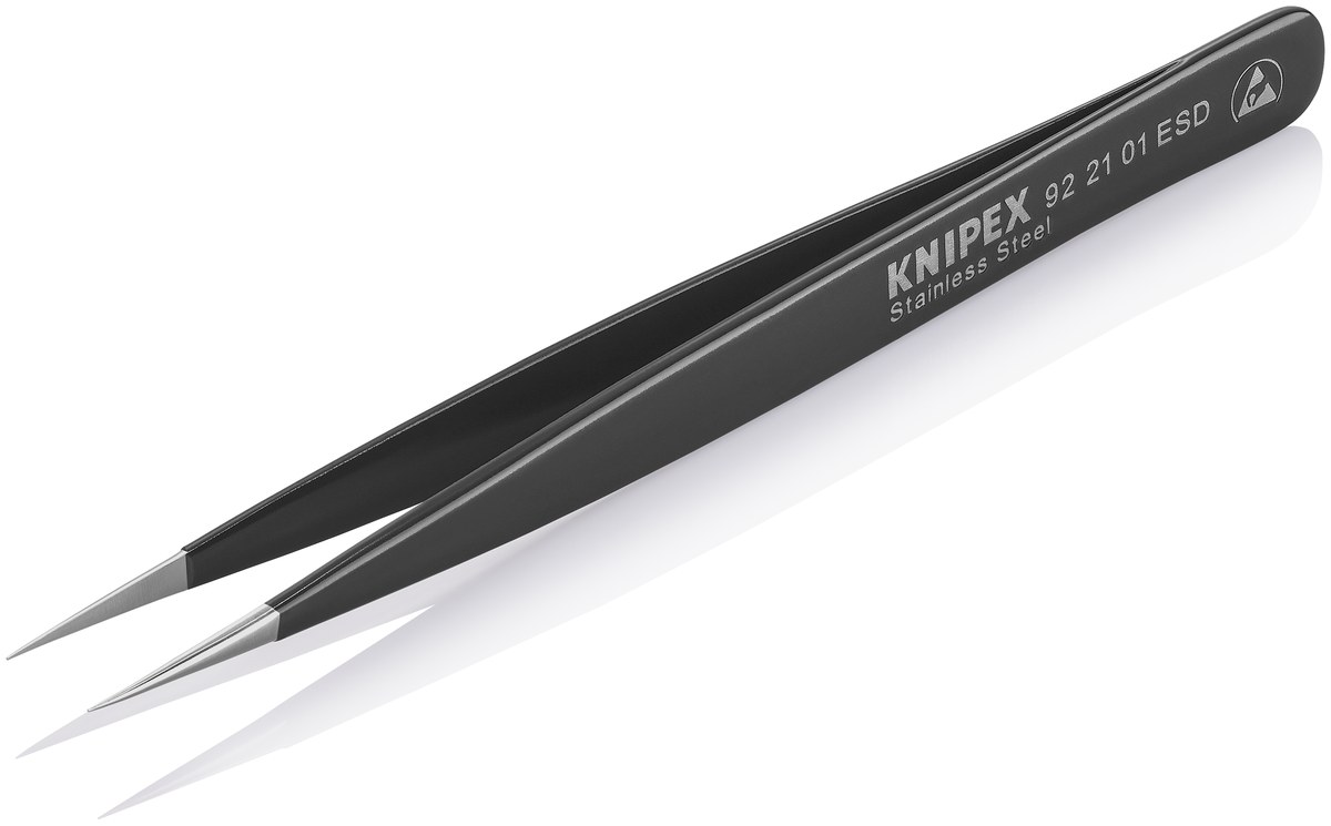 Nhíp gắp linh kiện chính xác KNIPEX 92 21 01 ESD, dài 125mm thumbnail 4