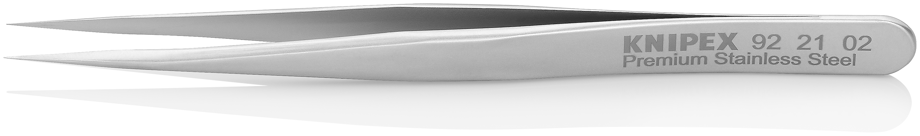 KNIPEX 92 21 02 Precision Tweezers for fine mechanics 110 mm Smooth