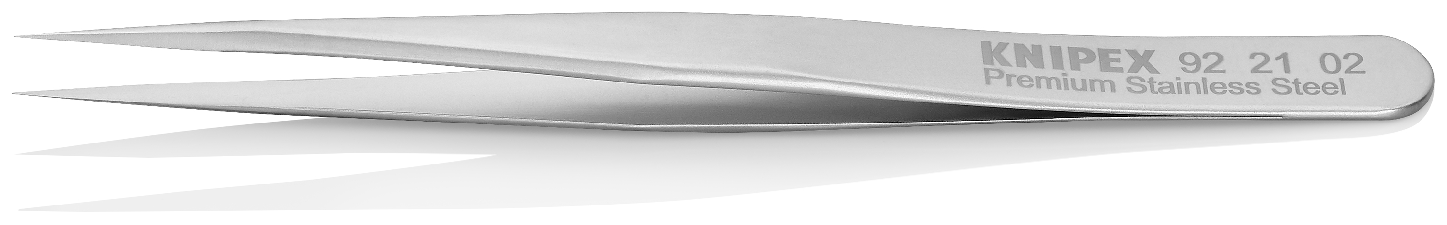 KNIPEX 92 21 02 Precision Tweezers for fine mechanics 110 mm Smooth thumbnail 2