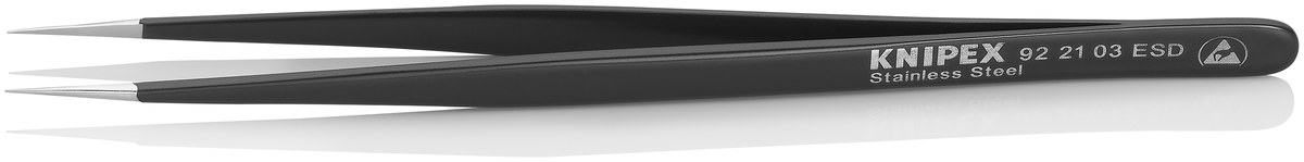 Nhíp gắp linh kiện chính xác KNIPEX 92 21 03 ESD, dài 140mm