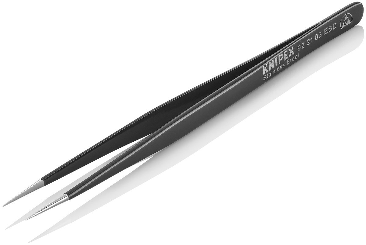Nhíp gắp linh kiện chính xác KNIPEX 92 21 03 ESD, dài 140mm thumbnail 4