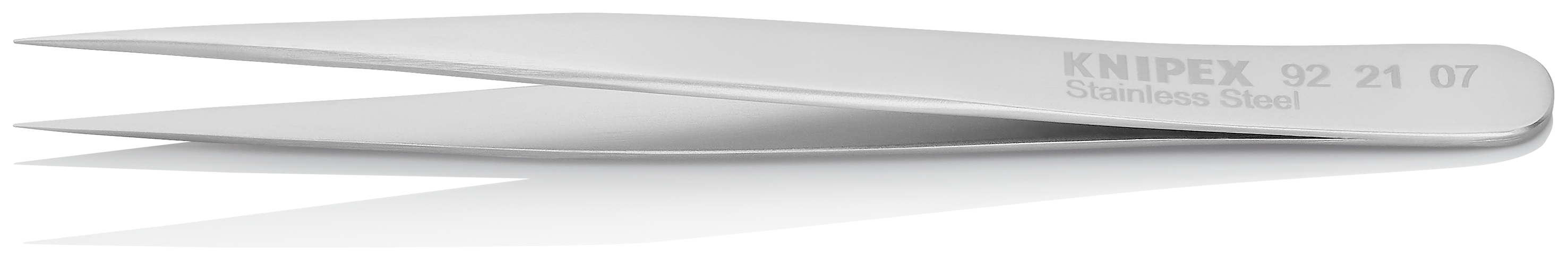 KNIPEX 92 21 07 Precision Tweezers for fine mechanics 110 mm Smooth thumbnail 2