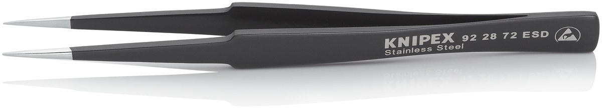 Nhíp gắp linh kiện chính xác KNIPEX 92 28 72 ESD, dài 130mm