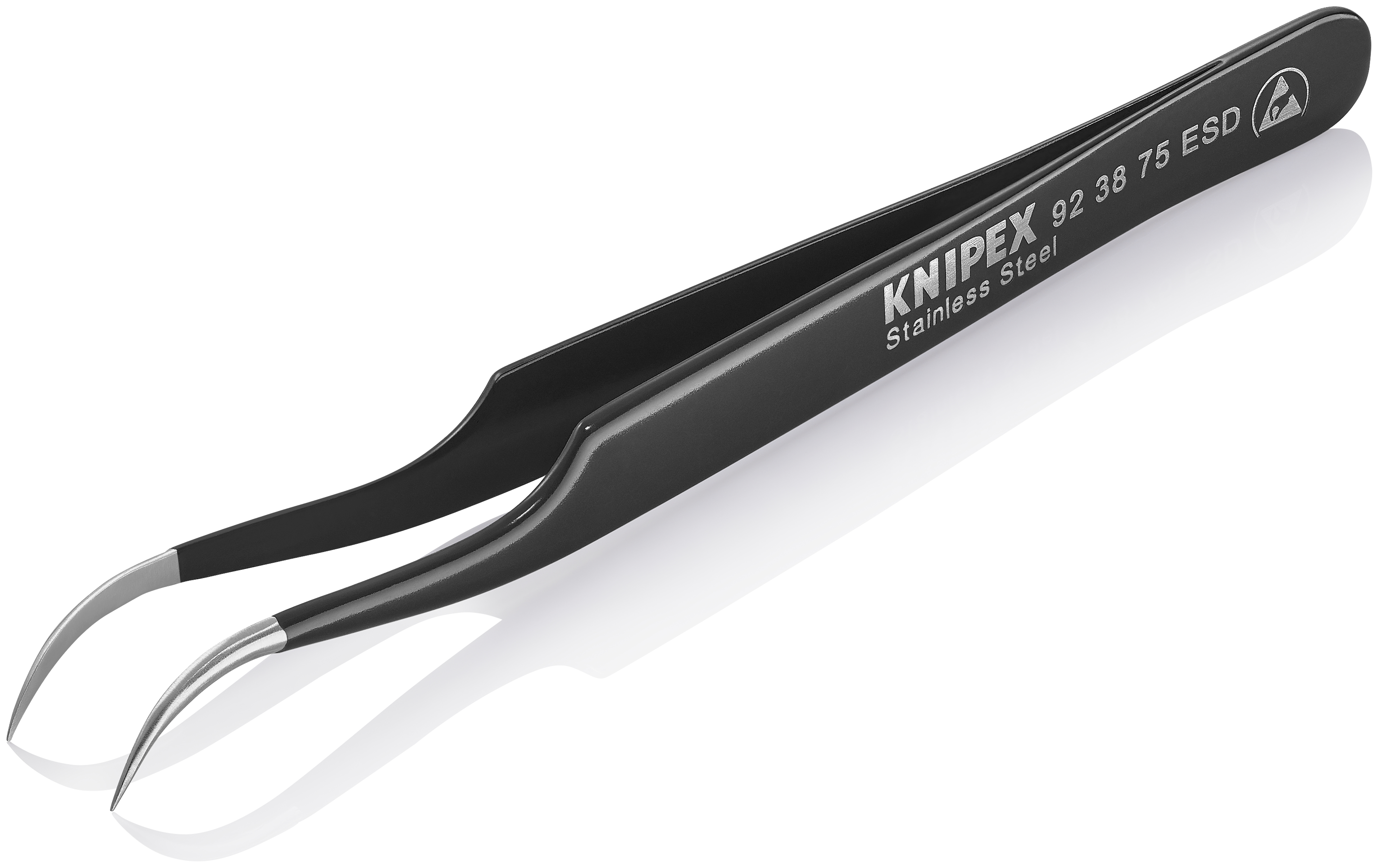 KNIPEX 92 38 75 ESD Universal Tweezers ESD 118 mm Smooth thumbnail 3
