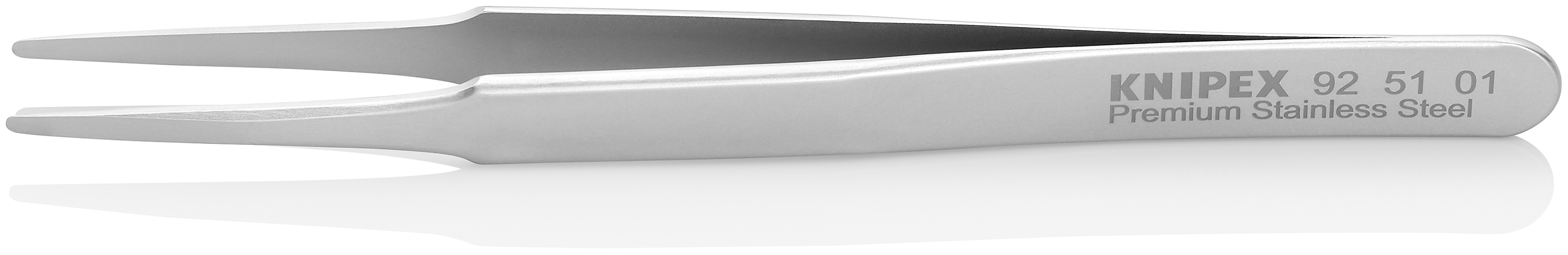 KNIPEX 92 51 01 Precision Tweezers for fine mechanics 120 mm Smooth