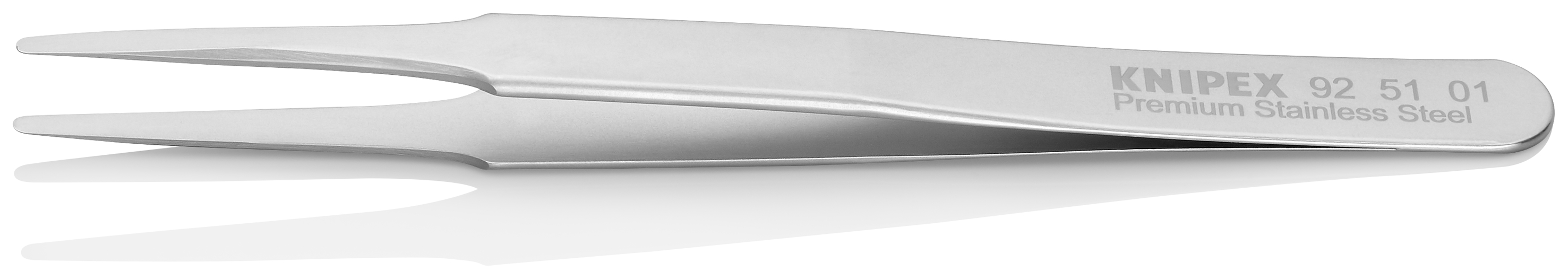 KNIPEX 92 51 01 Precision Tweezers for fine mechanics 120 mm Smooth thumbnail 2