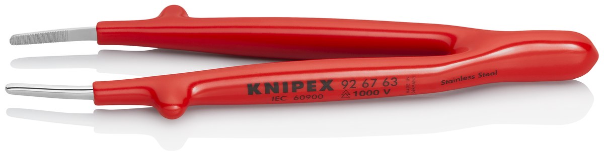 Nhíp gắp linh kiện chính xác KNIPEX 92 67 63, dài 145mm