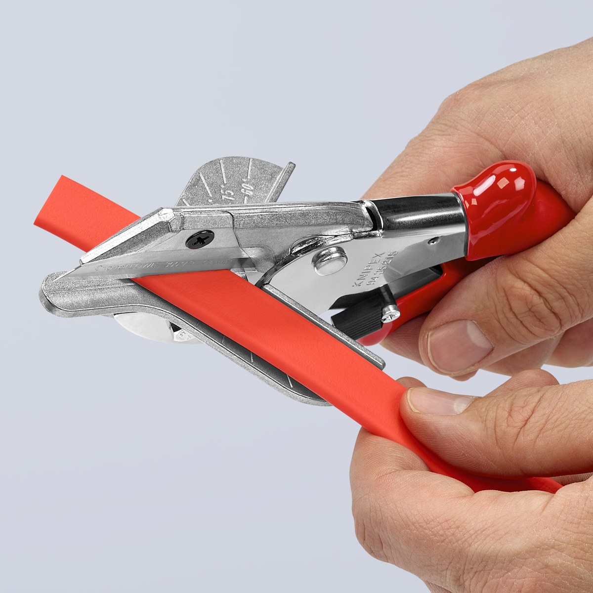 Kéo cắt vát mép nhựa và cao su (Mitre Shears) dài 215mm KNIPEX 94 35 215 EAN thumbnail 6