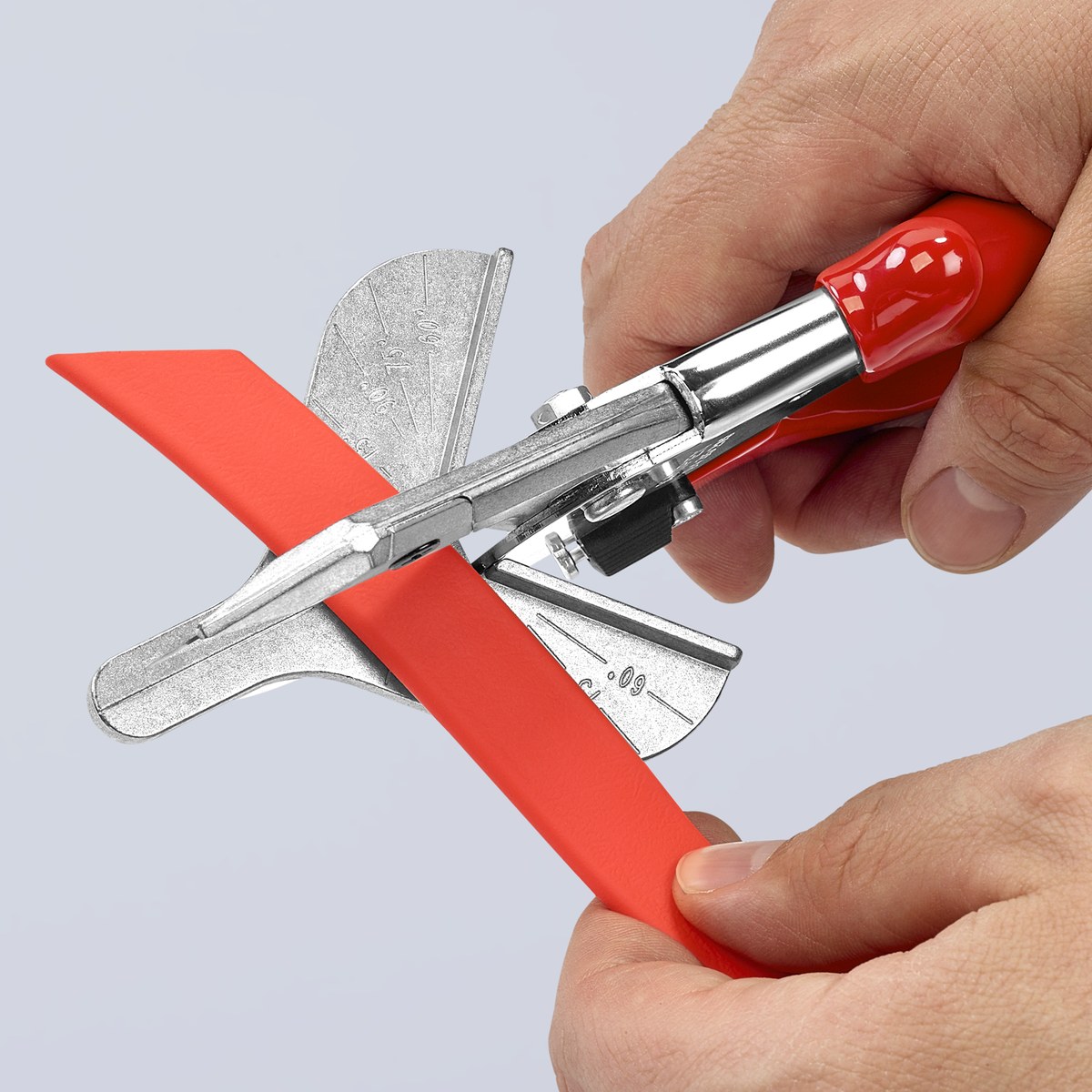 Kéo cắt vát mép nhựa và cao su (Mitre Shears) dài 215mm KNIPEX 94 35 215 EAN thumbnail 7