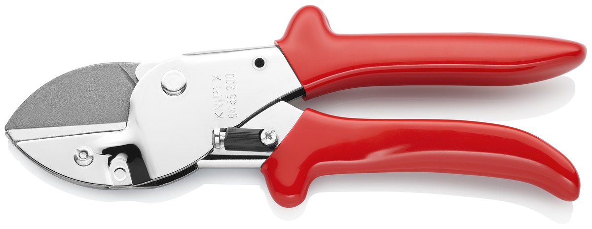 Kéo cắt vật liệu mềm đầu đe (Anvil Shears) dài 200mm KNIPEX 94 55 200