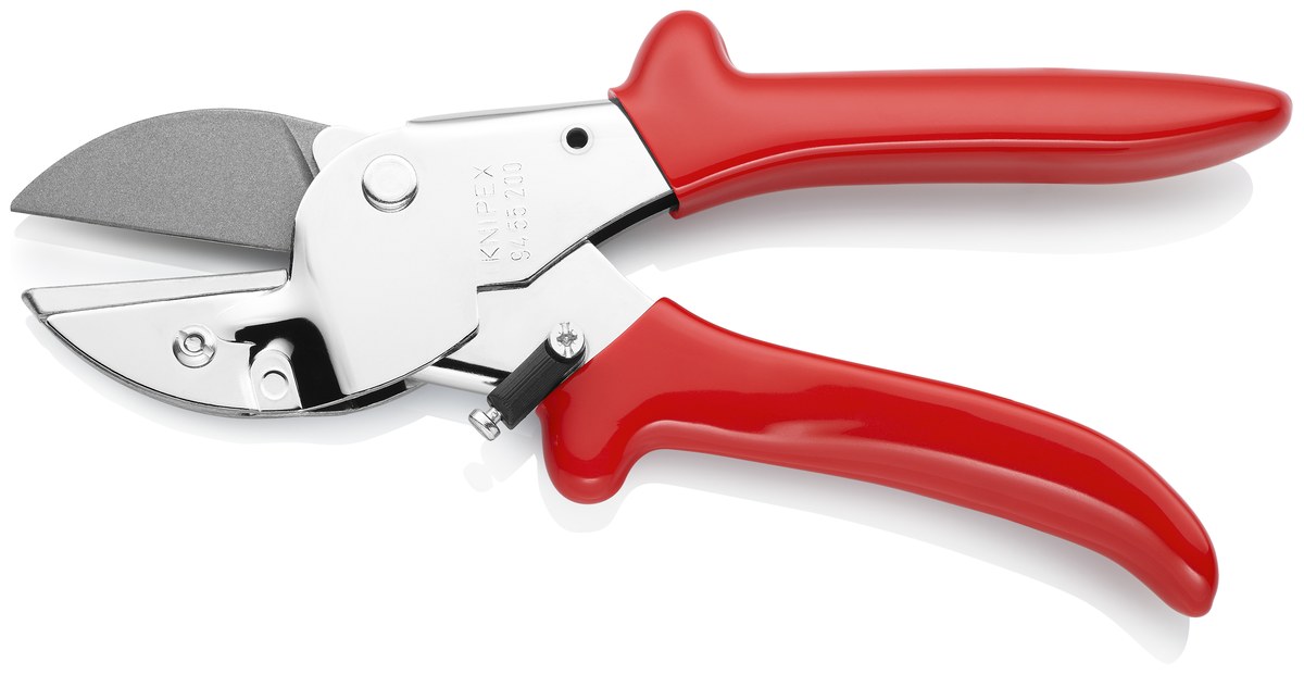 Kéo cắt vật liệu mềm đầu đe (Anvil Shears) dài 200mm KNIPEX 94 55 200 thumbnail 2