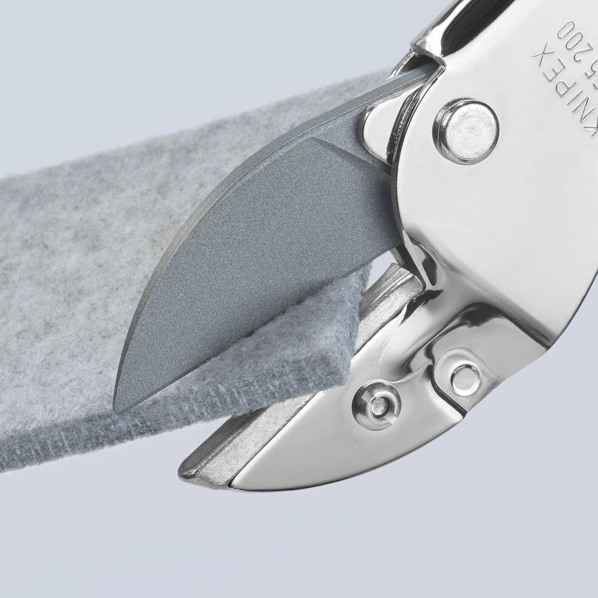 Kéo cắt vật liệu mềm đầu đe (Anvil Shears) dài 200mm KNIPEX 94 55 200 thumbnail 6