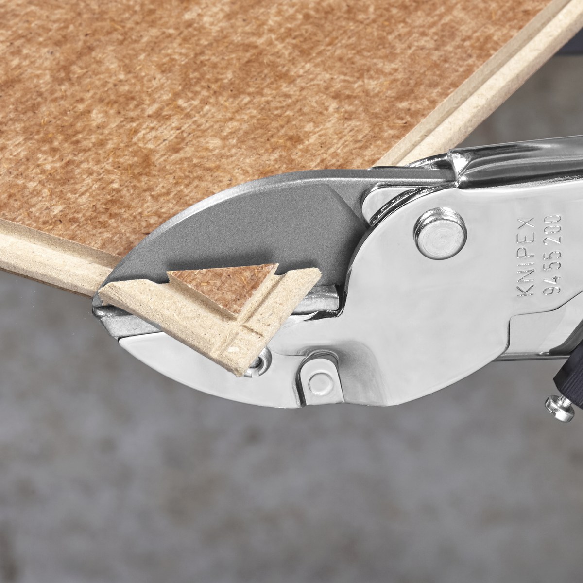 Kéo cắt vật liệu mềm đầu đe (Anvil Shears) dài 200mm KNIPEX 94 55 200 thumbnail 3