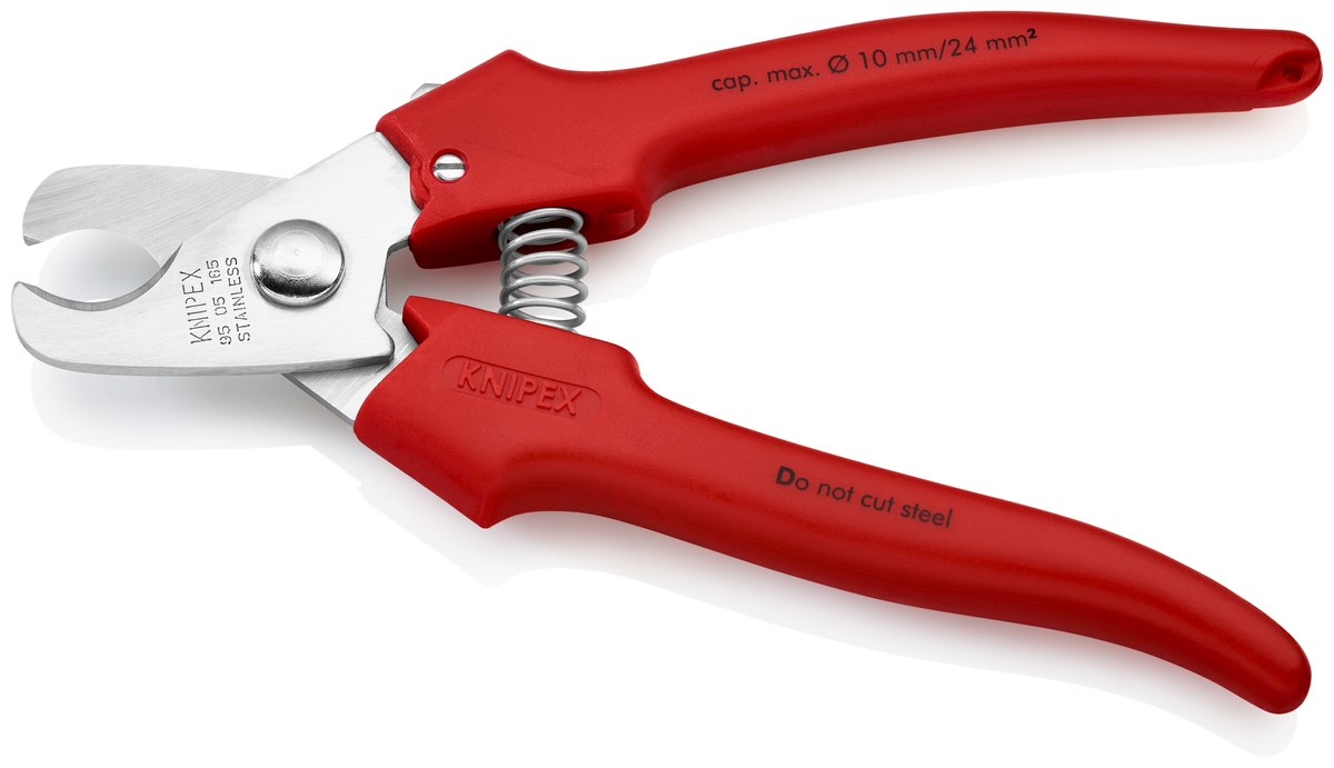 Kéo cắt thợ điện đa năng KNIPEX 95 05 165 SB, dài 165mm thumbnail 2