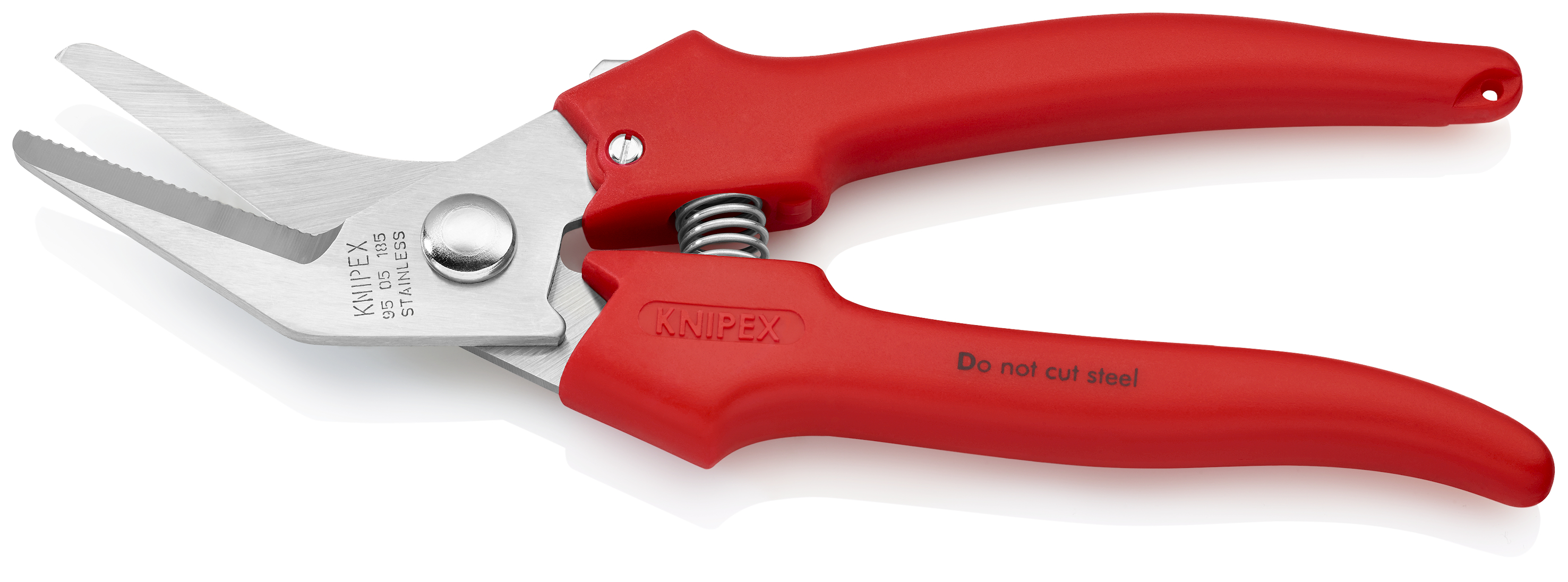 KNIPEX 95 05 185 Combination Shears 185 mm plastic coated polished thumbnail 2