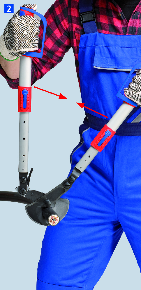 Kìm cắt cáp ACSR KNIPEX 95 32 038, dài 570mm thumbnail 3