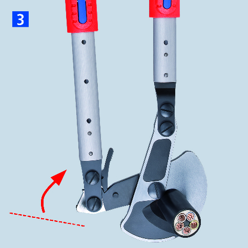 Kìm cắt cáp ACSR KNIPEX 95 32 038, dài 570mm thumbnail 4