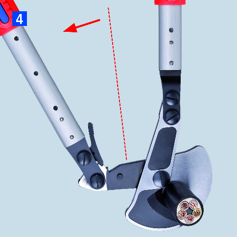 Kìm cắt cáp ACSR KNIPEX 95 32 038, dài 570mm thumbnail 5
