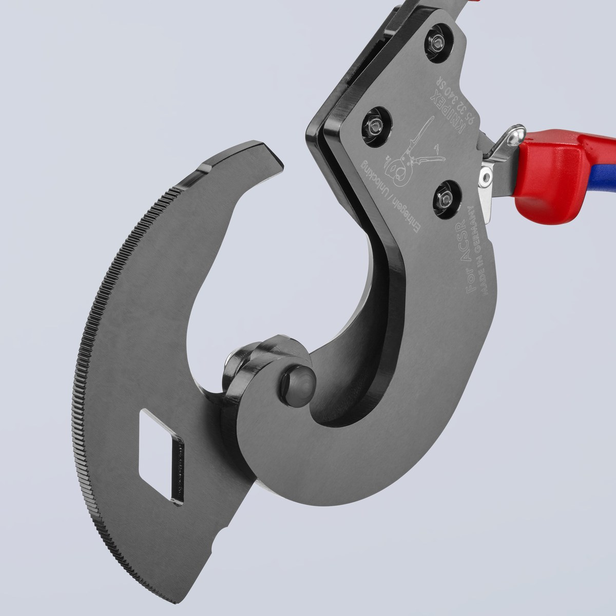 Kìm cắt cáp ACSR KNIPEX 95 32 340 SR, dài 340mm thumbnail 3