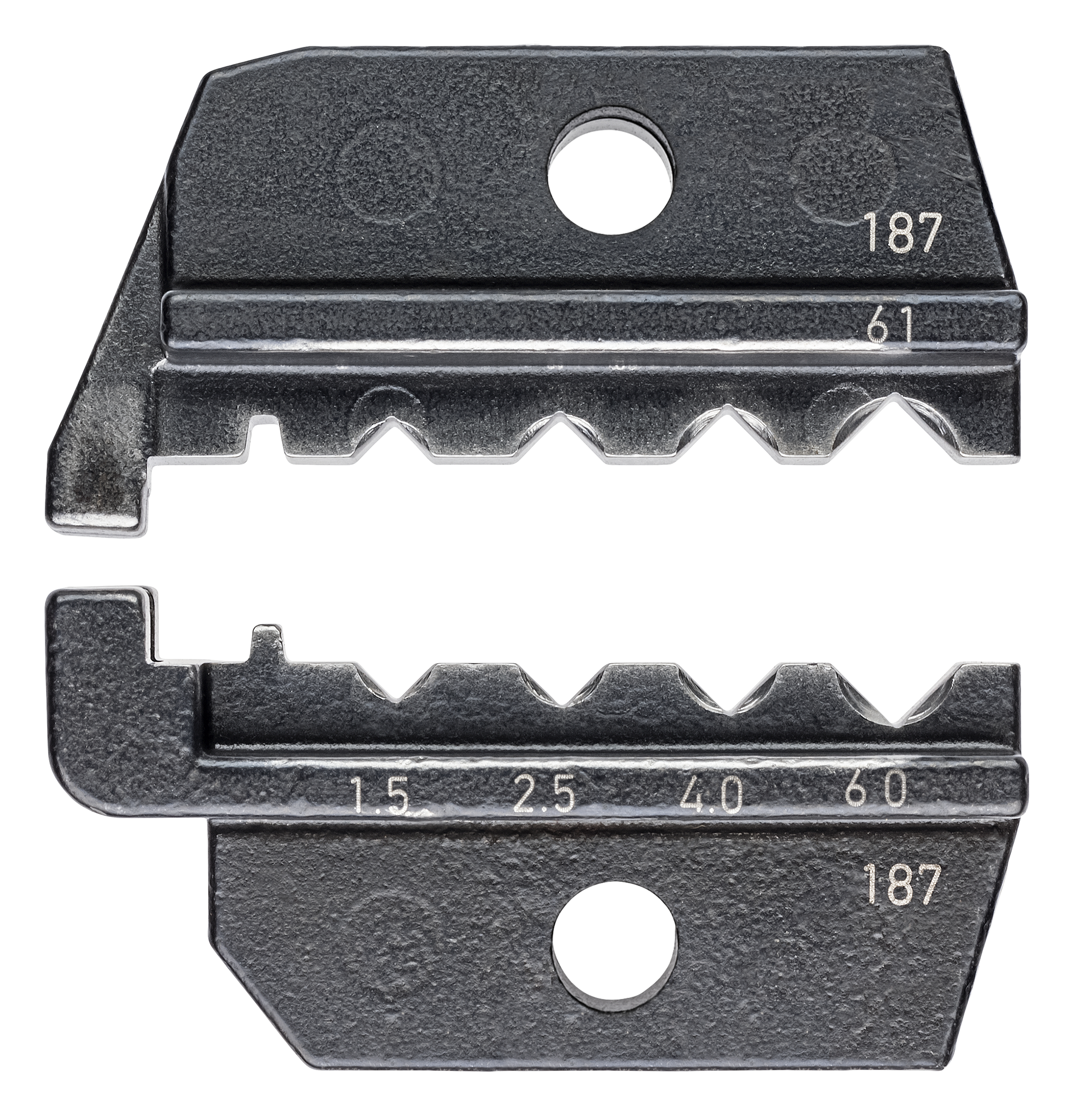KNIPEX 97 49 61 Crimping die for turned contacts (Harting)