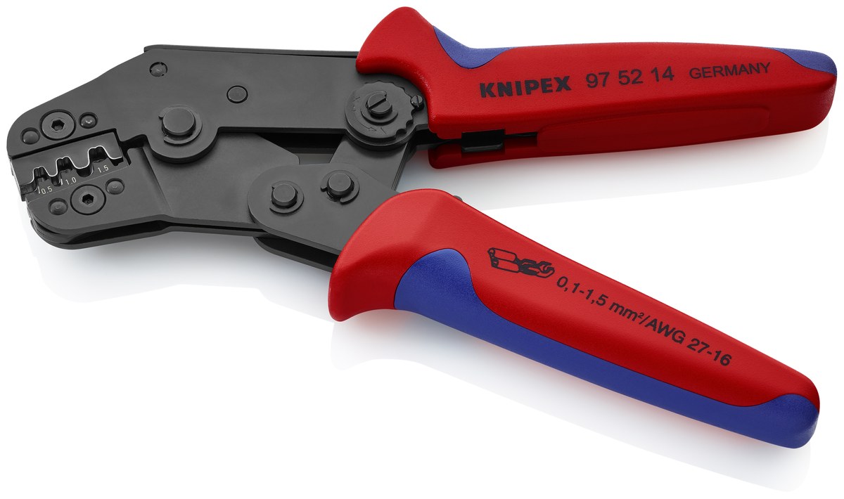 Kìm bấm cos PreciForce KNIPEX 97 52 14, dài 195mm thumbnail 2