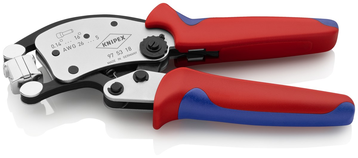 Kìm bấm đầu cốt ống Twistor tự chỉnh KNIPEX 97 53 18, dài 200mm thumbnail 6