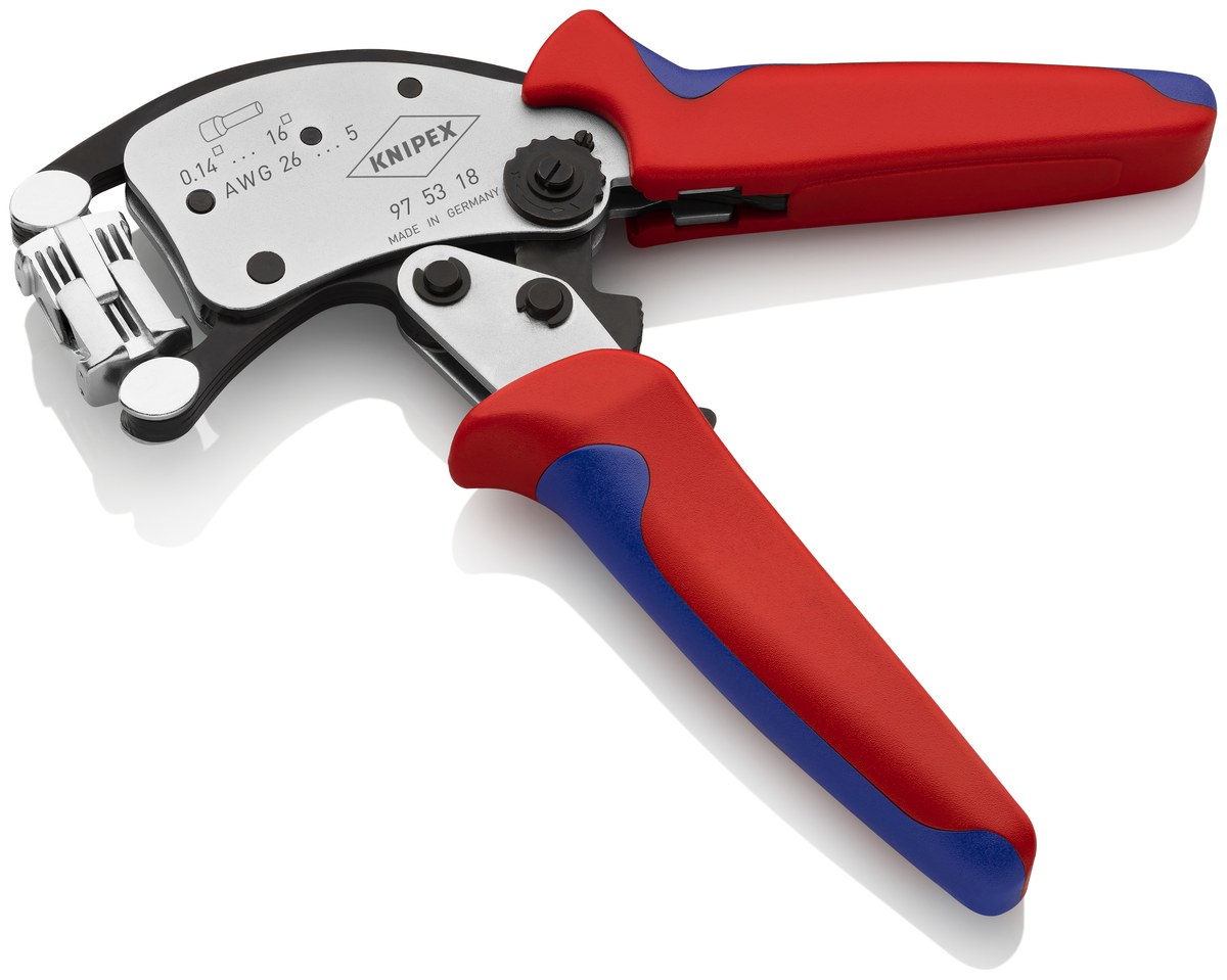 Kìm bấm đầu cốt ống Twistor tự chỉnh KNIPEX 97 53 18, dài 200mm thumbnail 2