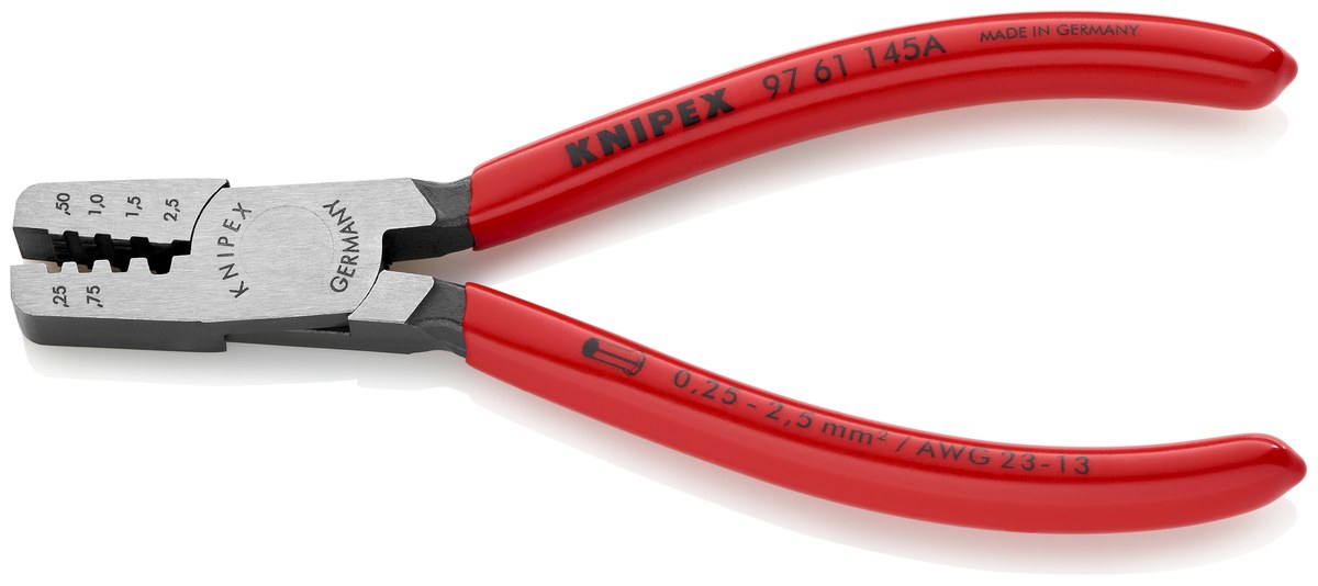 Kìm bấm cos 2 tay KNIPEX 97 61 145 A SB, dài 145mm thumbnail 2