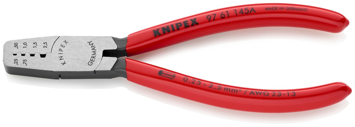 Kìm bấm cos 2 tay KNIPEX 97 61 145 A, dài 145mm