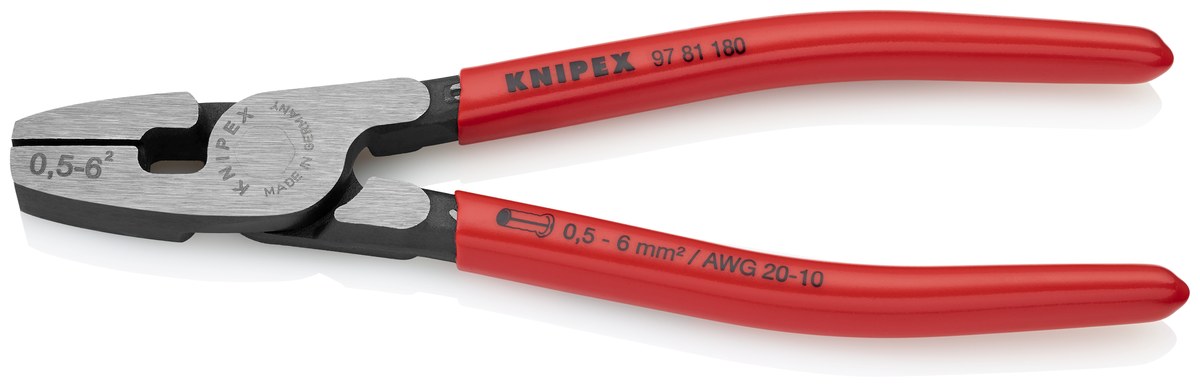 Kìm bấm cos KNIPEX 97 81 180, dài 180mm thumbnail 4