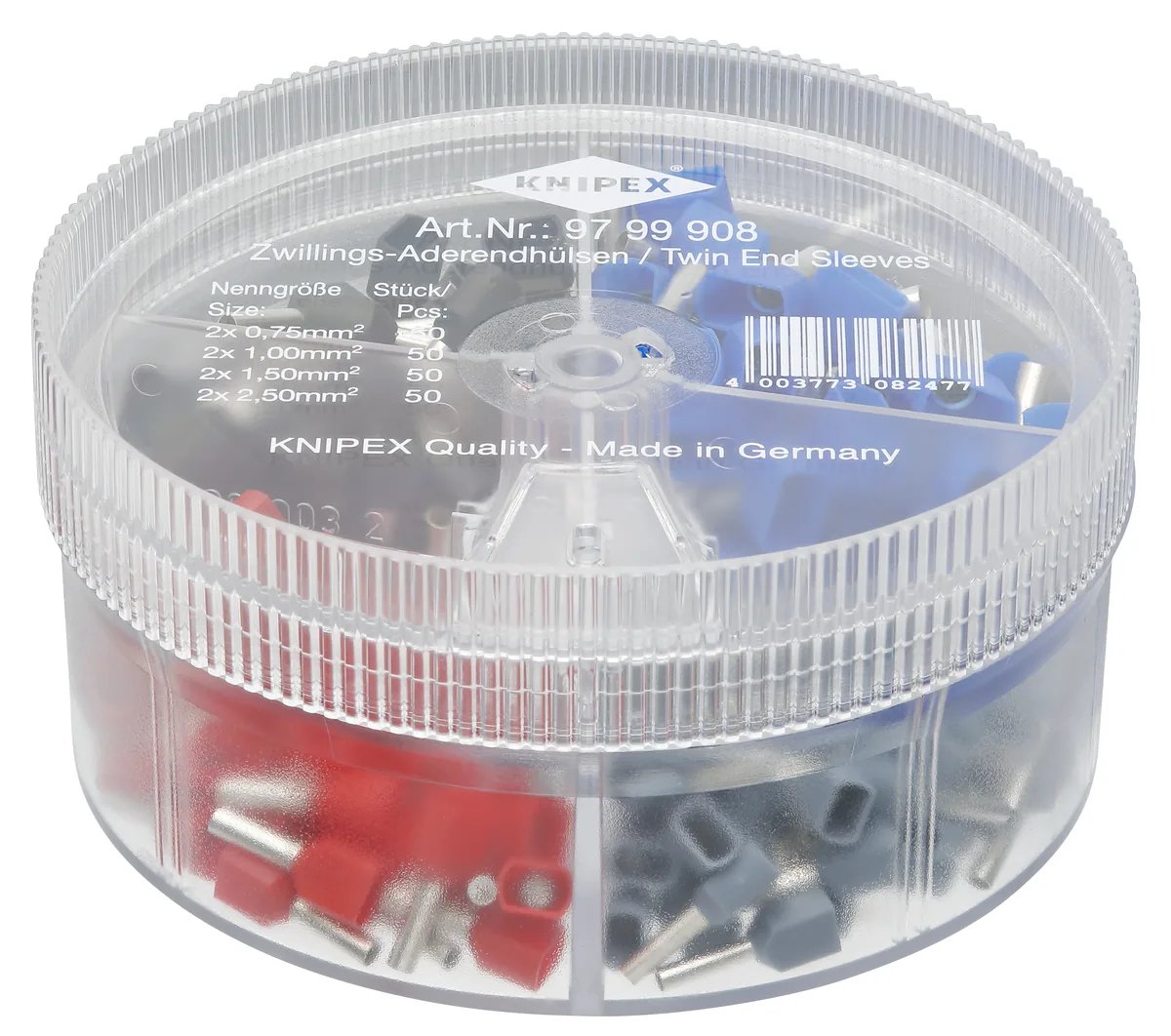 Đầu cos ống đôi KNIPEX 97 99 908 thumbnail 6