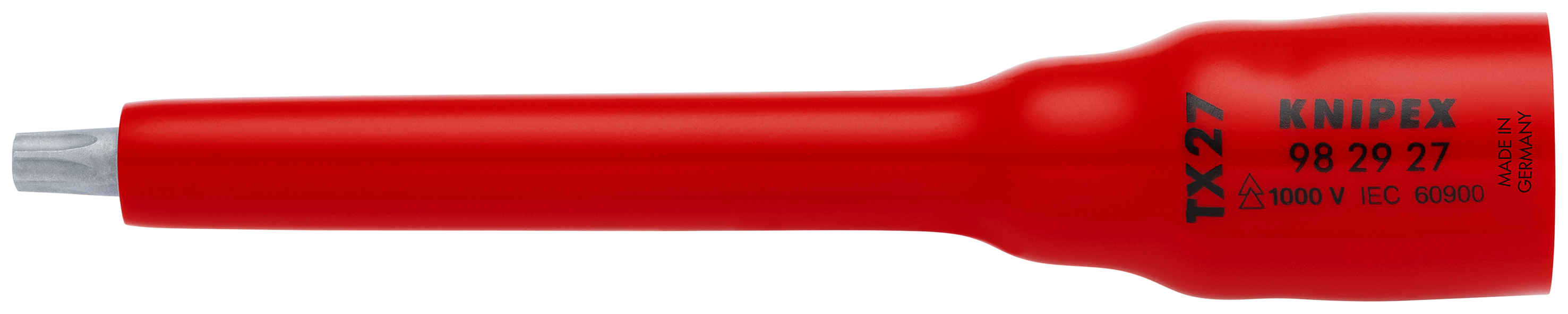 KNIPEX 98 29 27 Socket 3/8'' for TX27 123 mm