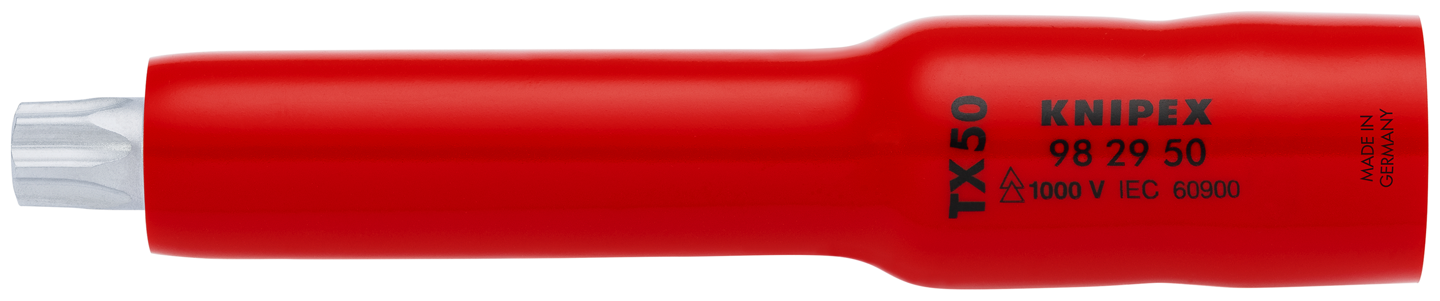 KNIPEX 98 29 50 Socket 3/8'' for TX50 117 mm