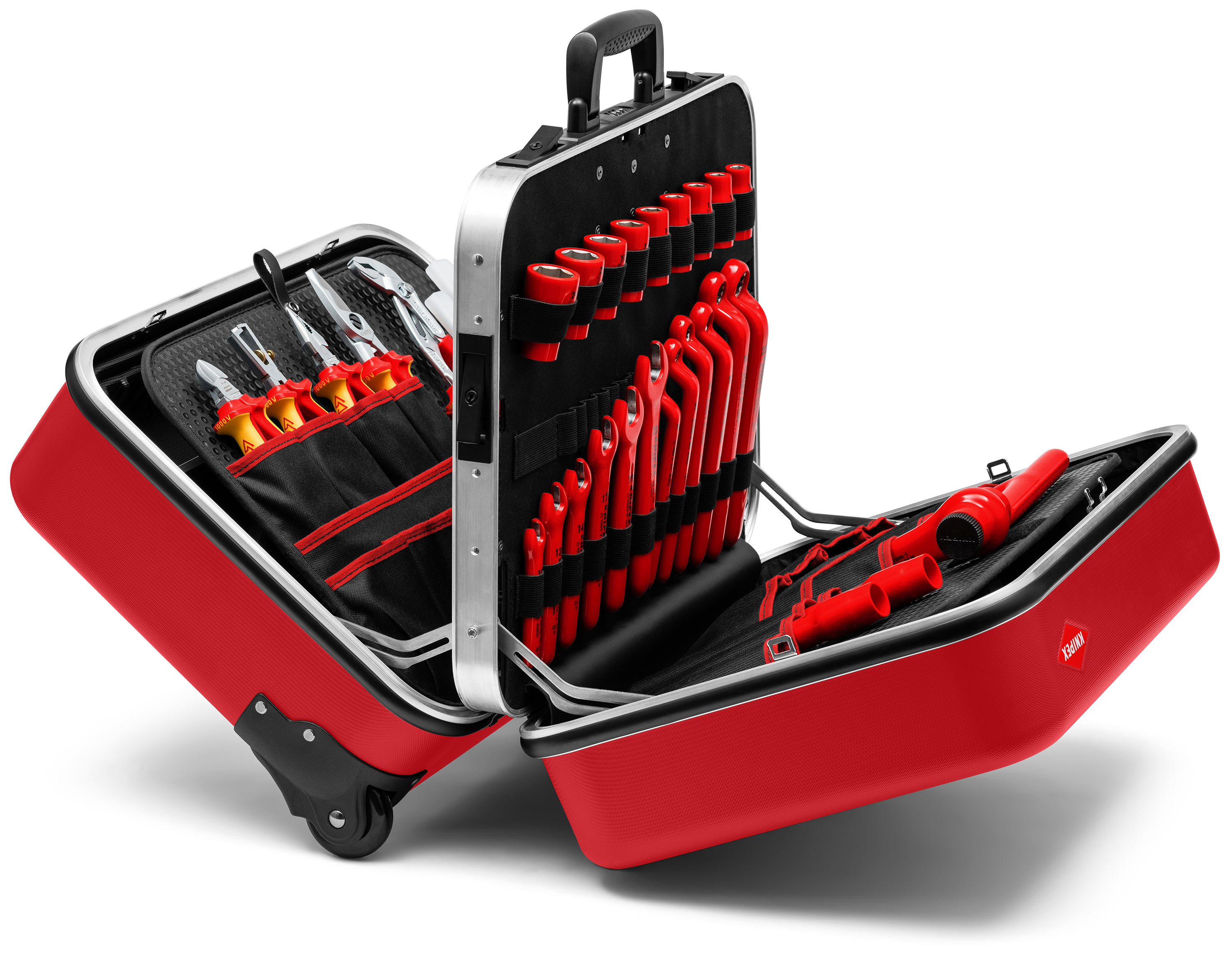 KNIPEX 98 99 15 LE Tool case "BIG Twin Move RED" empty 290 mm thumbnail 2