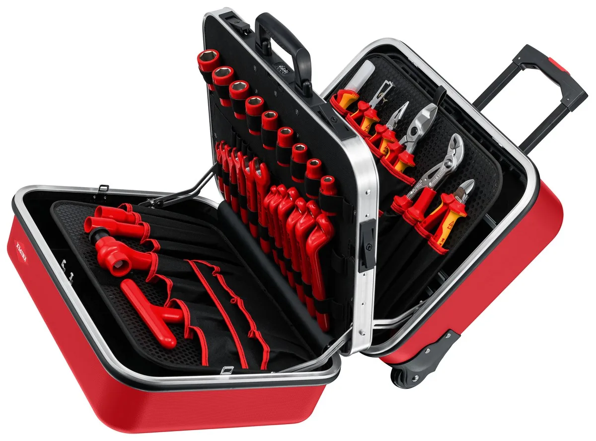 KNIPEX 98 99 15 LE Tool case "BIG Twin Move RED" empty 290 mm thumbnail 4