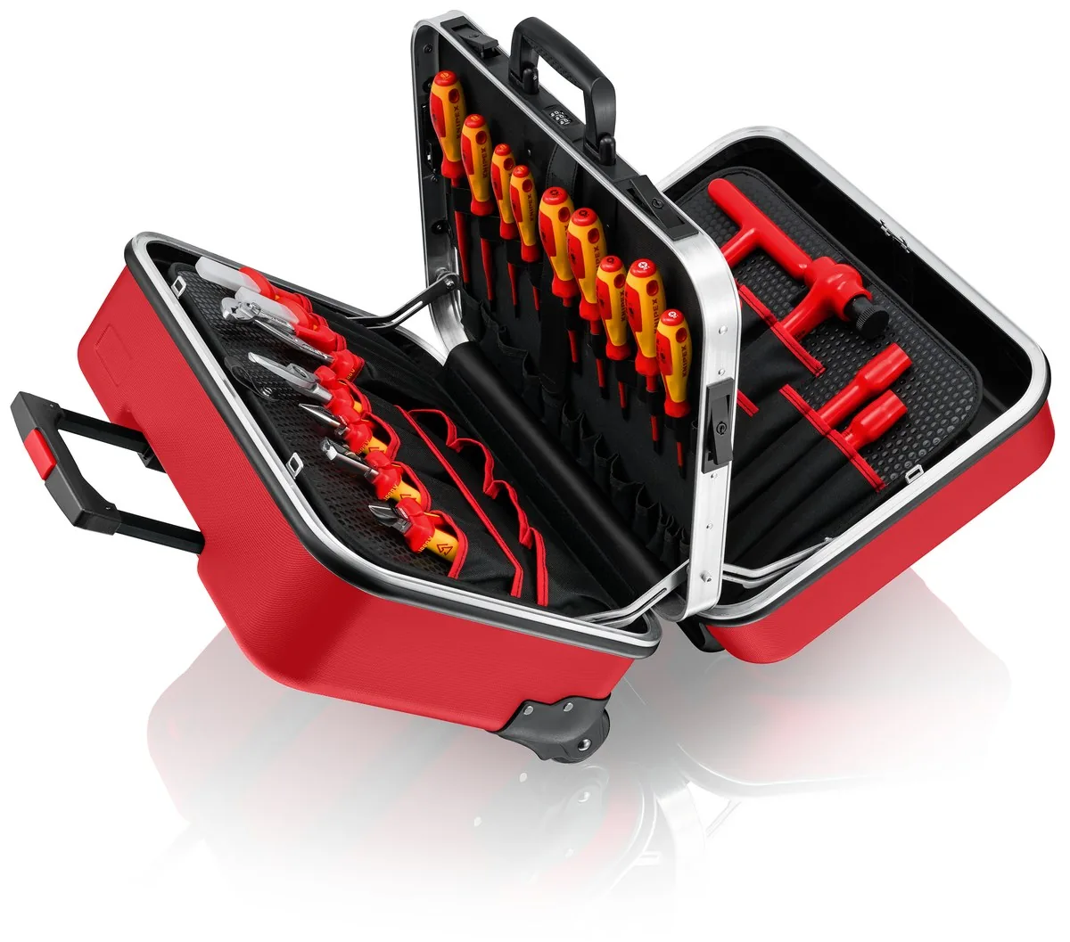 KNIPEX 98 99 15 LE Tool case "BIG Twin Move RED" empty 290 mm thumbnail 6