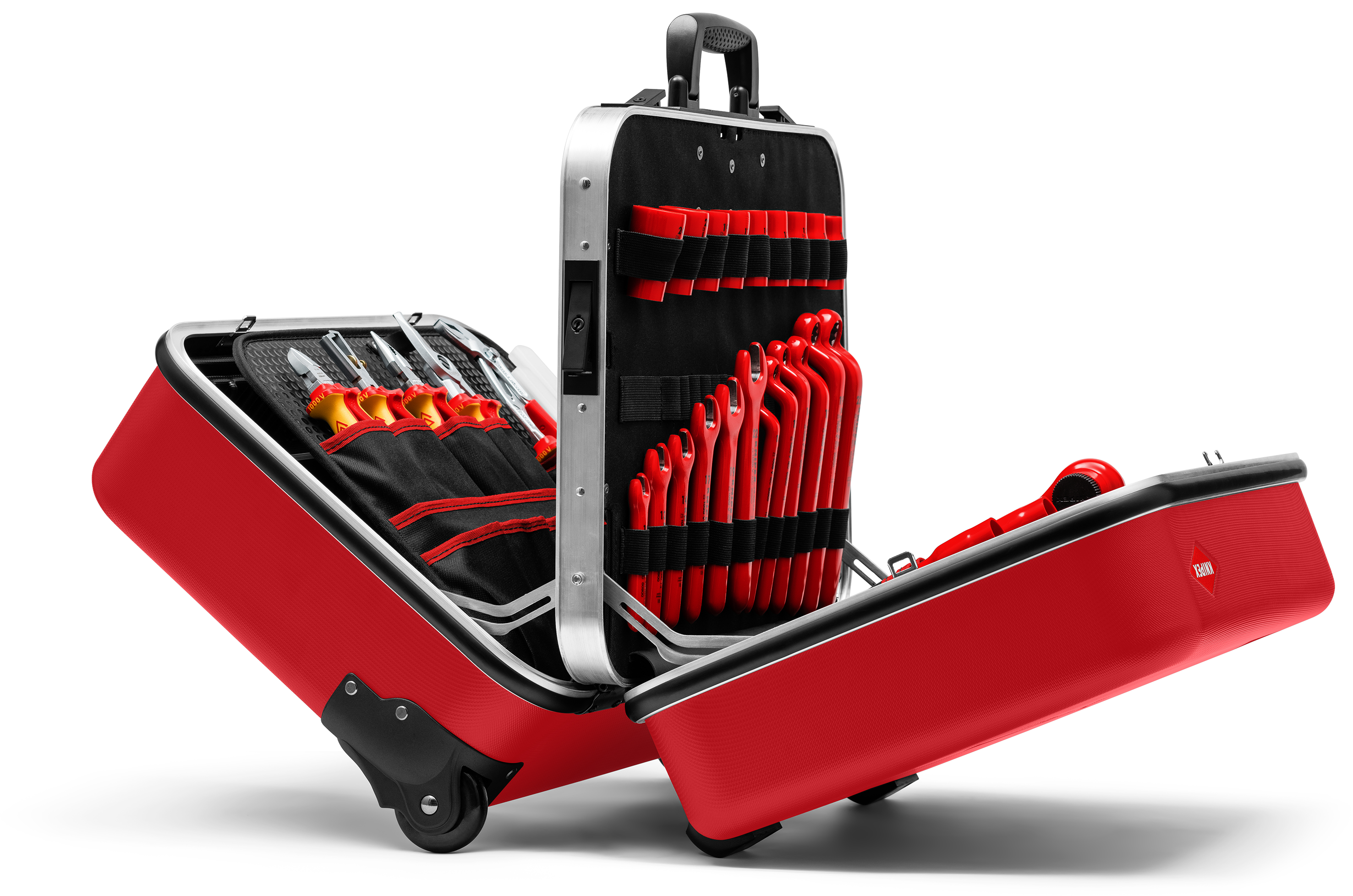 KNIPEX 98 99 15 LE Tool case "BIG Twin Move RED" empty 290 mm thumbnail 6