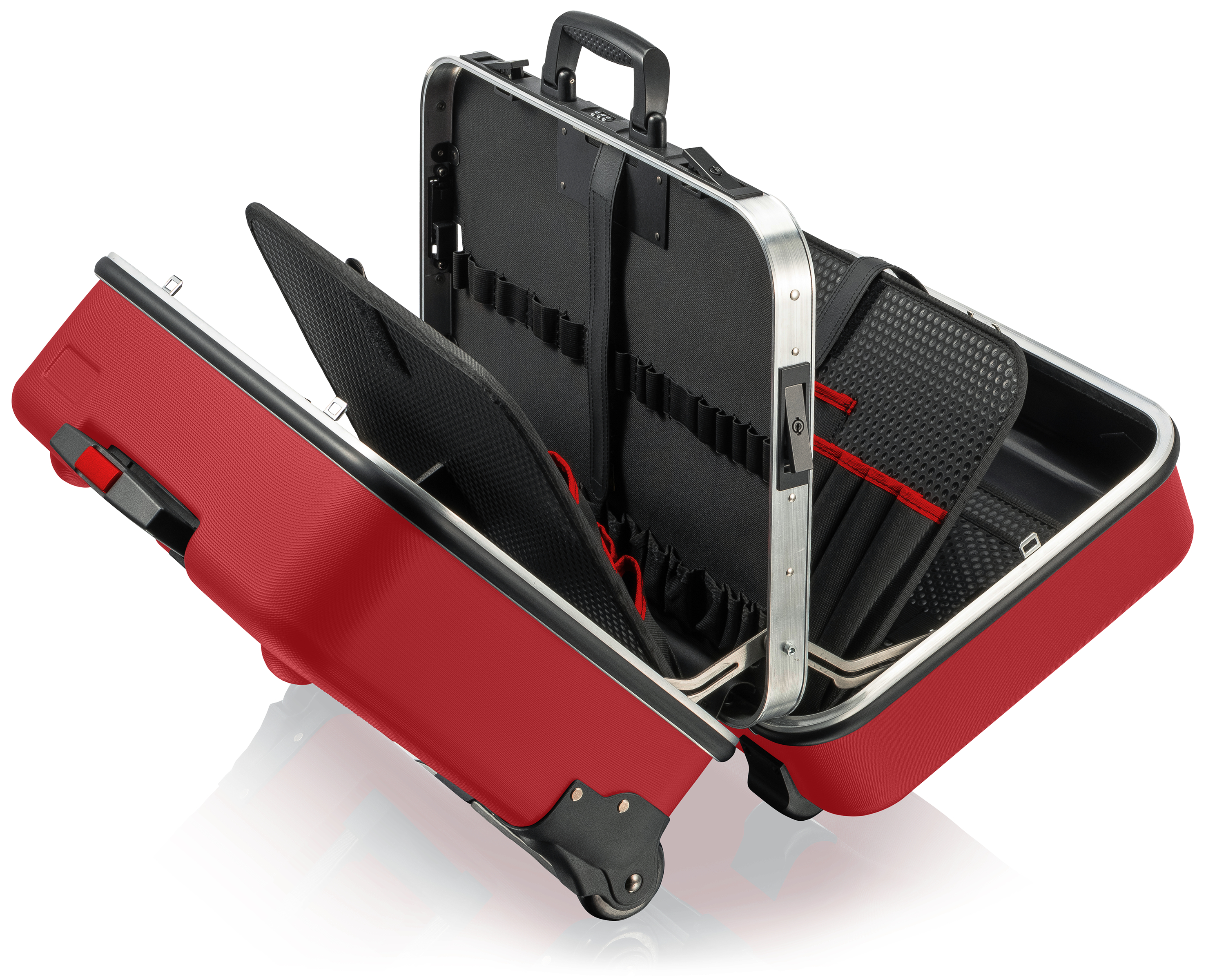 KNIPEX 98 99 15 LE Tool case "BIG Twin Move RED" empty 290 mm