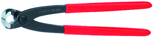 KNIPEX 99 01 220 EAN Concreters' Nipper (Fixers' Nipper) 220 mm black atramentized with plastic coating polished thumbnail 3