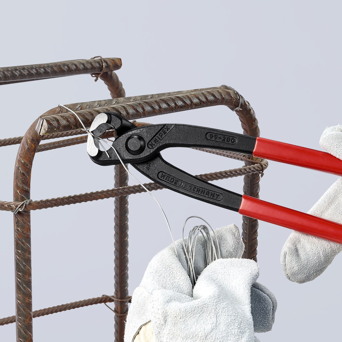 Kìm cắt cốt thép xây dựng KNIPEX 99 01 280 SB, dài 280mm thumbnail 2