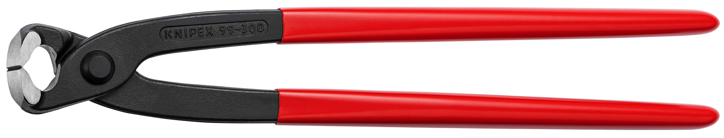 KNIPEX 99 01 300 SB Concreters' Nipper (Fixers' Nipper) 300 mm black atramentized with plastic coating polished thumbnail 3