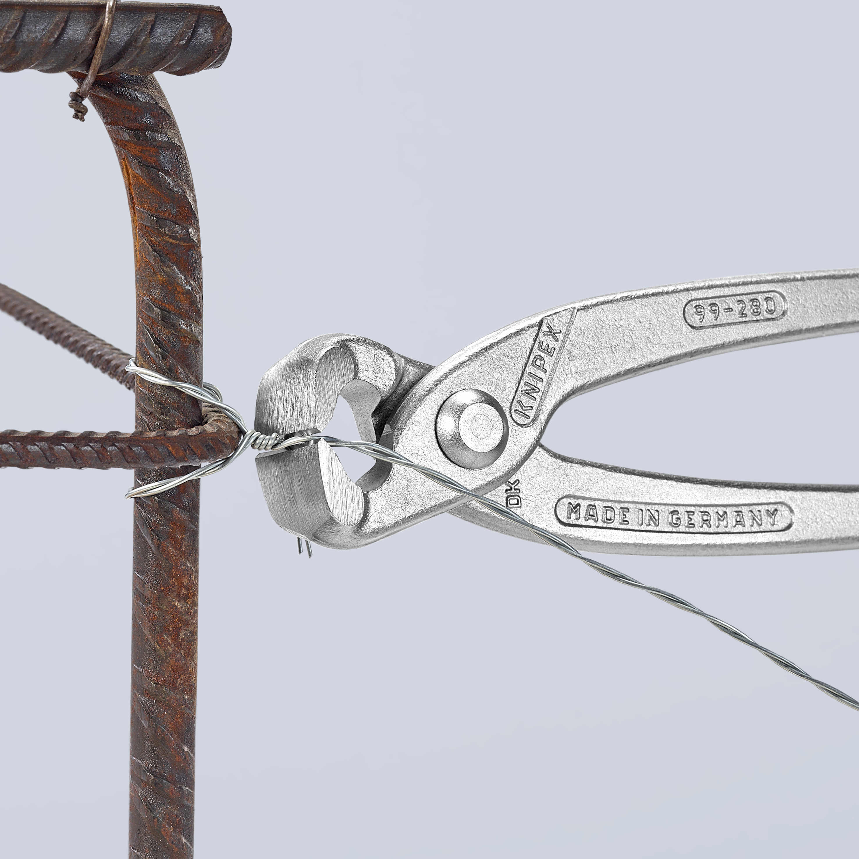 KNIPEX 99 04 280 EAN Concreters' Nipper (Fixers' Nipper) 280 mm zinc plated thumbnail 3