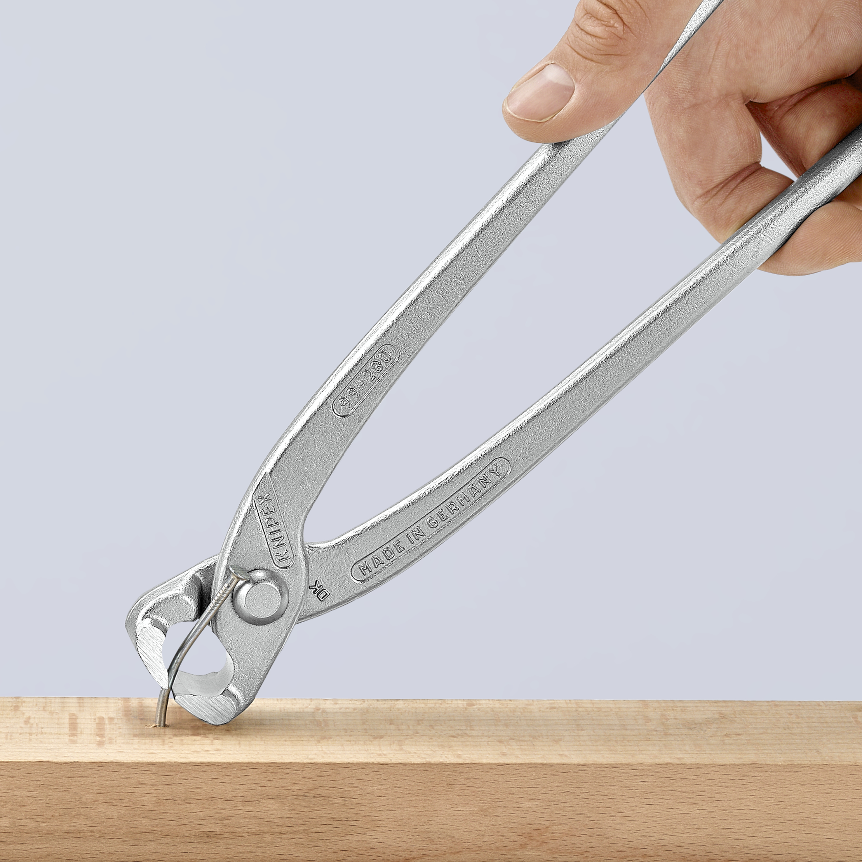 KNIPEX 99 04 280 EAN Concreters' Nipper (Fixers' Nipper) 280 mm zinc plated thumbnail 4