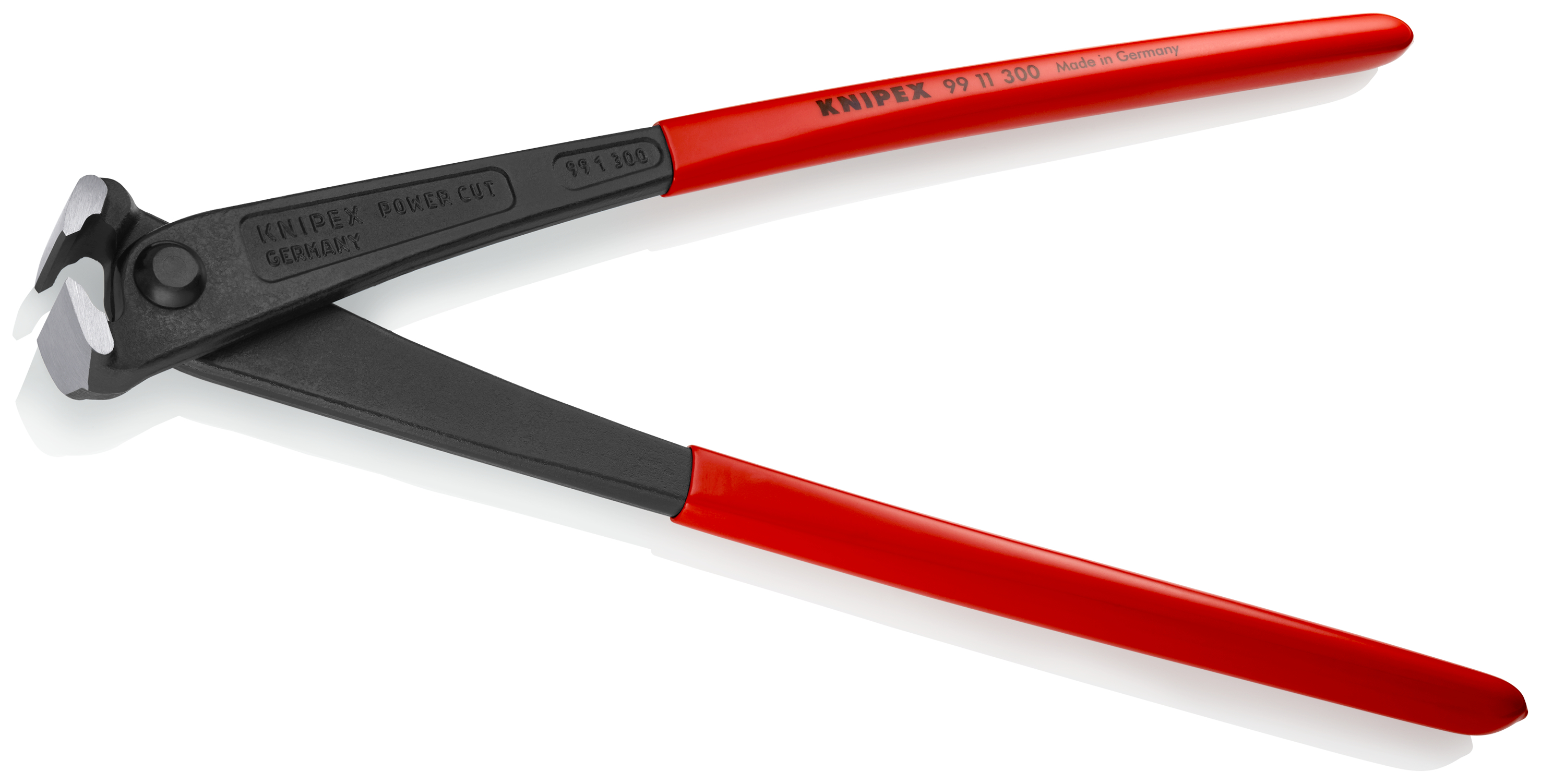 KNIPEX 99 11 300 SB High Leverage Concreters' Nipper high lever transmission 300 mm black atramentized with plastic coating polished thumbnail 2